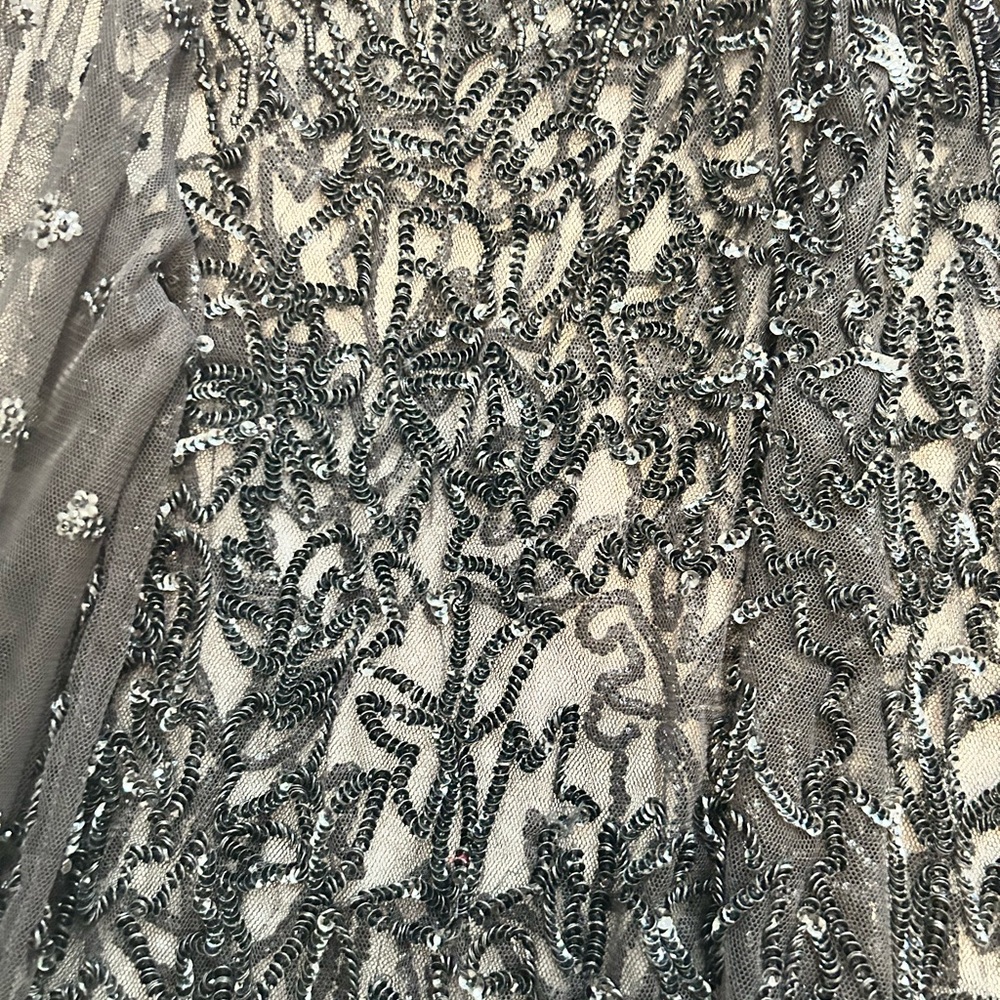 Zara Black Beaded Women's Top~ Size Small - Picture 5 of 8